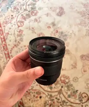 لنز حرفه ای کنون | Canon 10-18 efs دست دوم