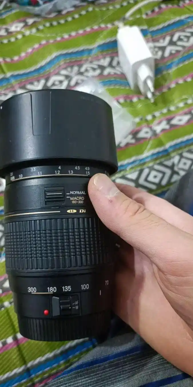 لنز 70*300 ماکرو دست دو