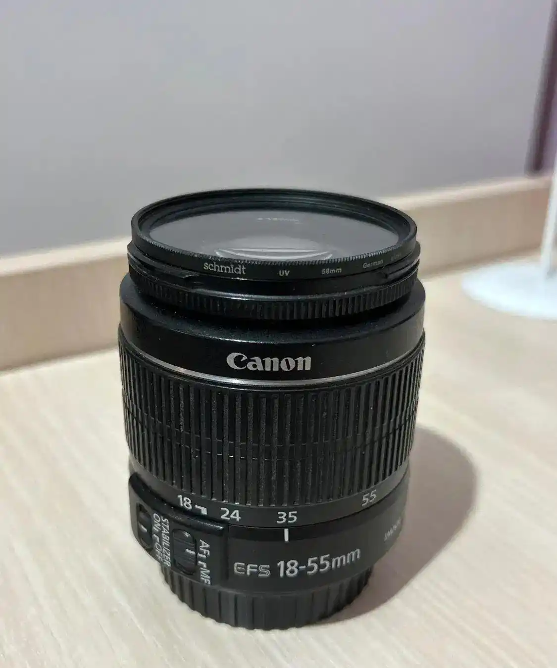 لنز ۱۸-۵۵ کنون دست دو