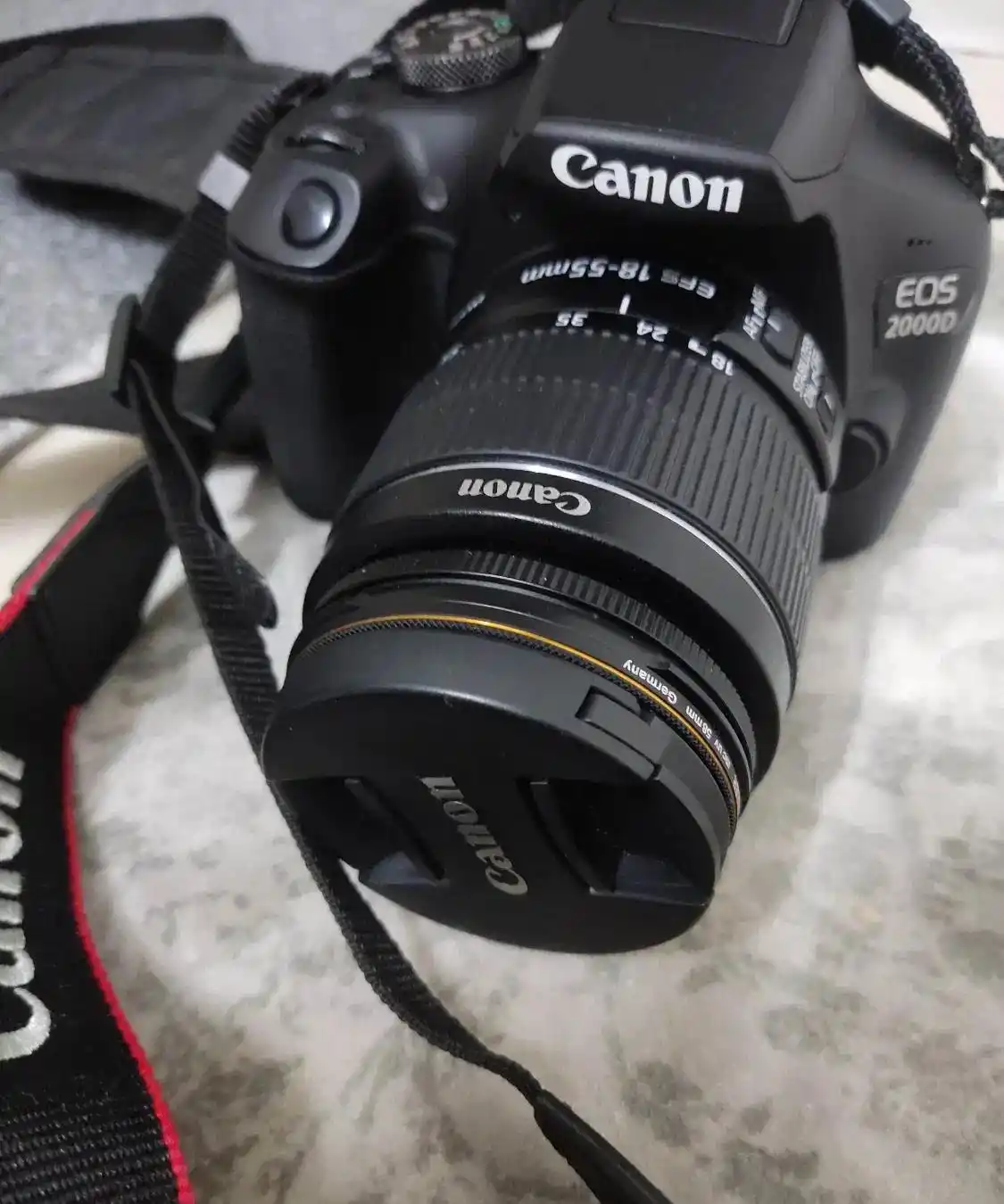 دوربین کنون 2000D در حد نو دست دو