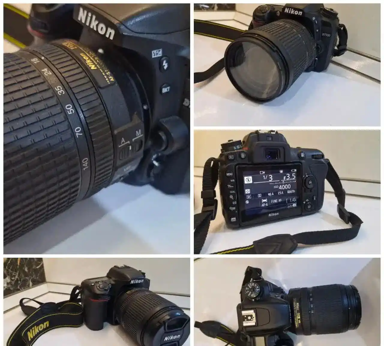دوربین Nikon D7500 دست دو