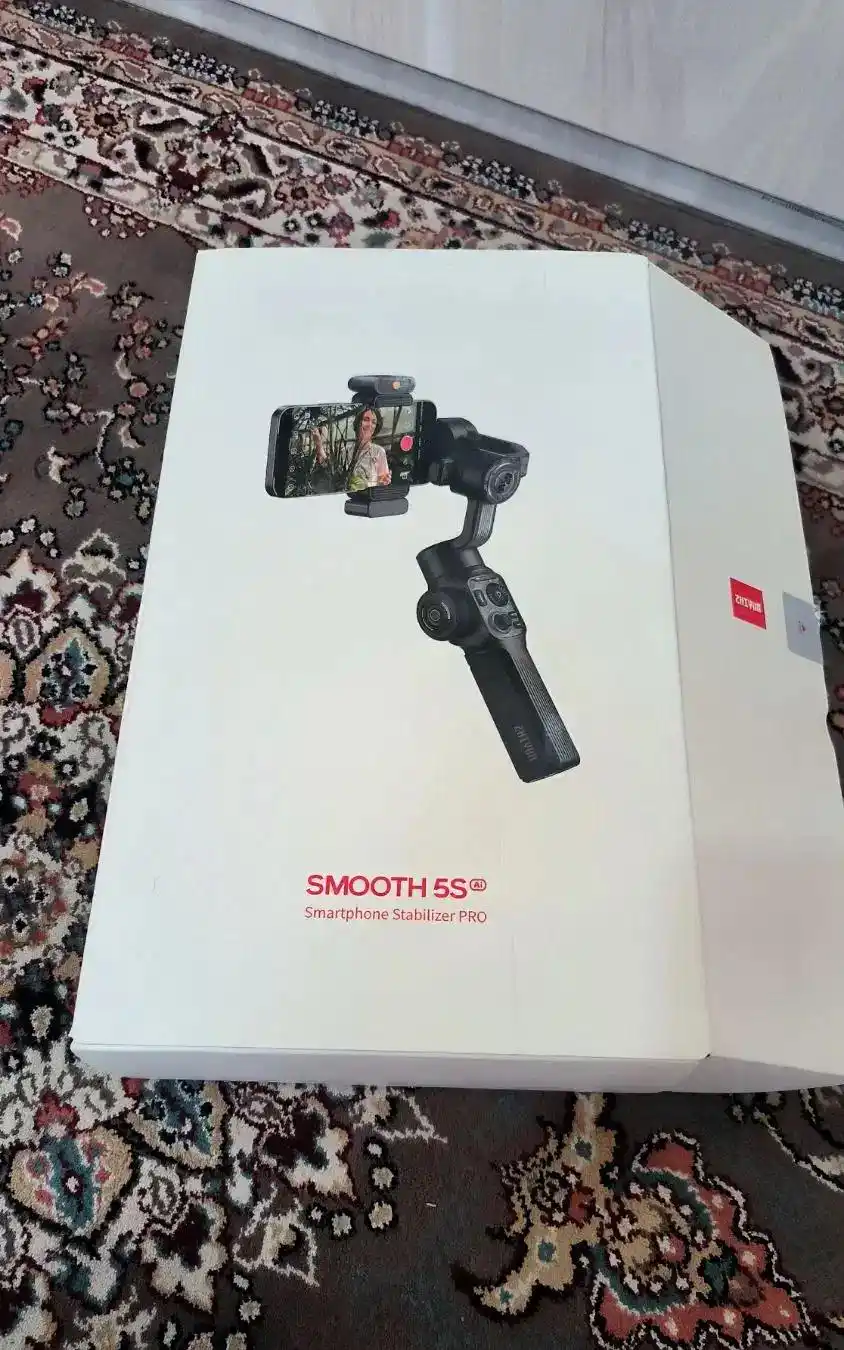 گیمبال موبایل ژیون Zhiyun Smooth 5S AI pro دست دو