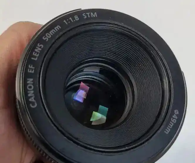 لنز 50mm f/1.8 STM canon دست دو