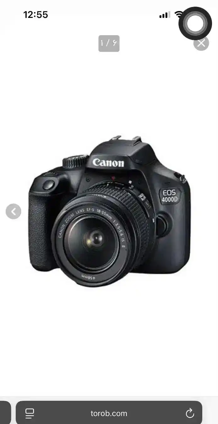 دوربین Canon 4000d دست دو