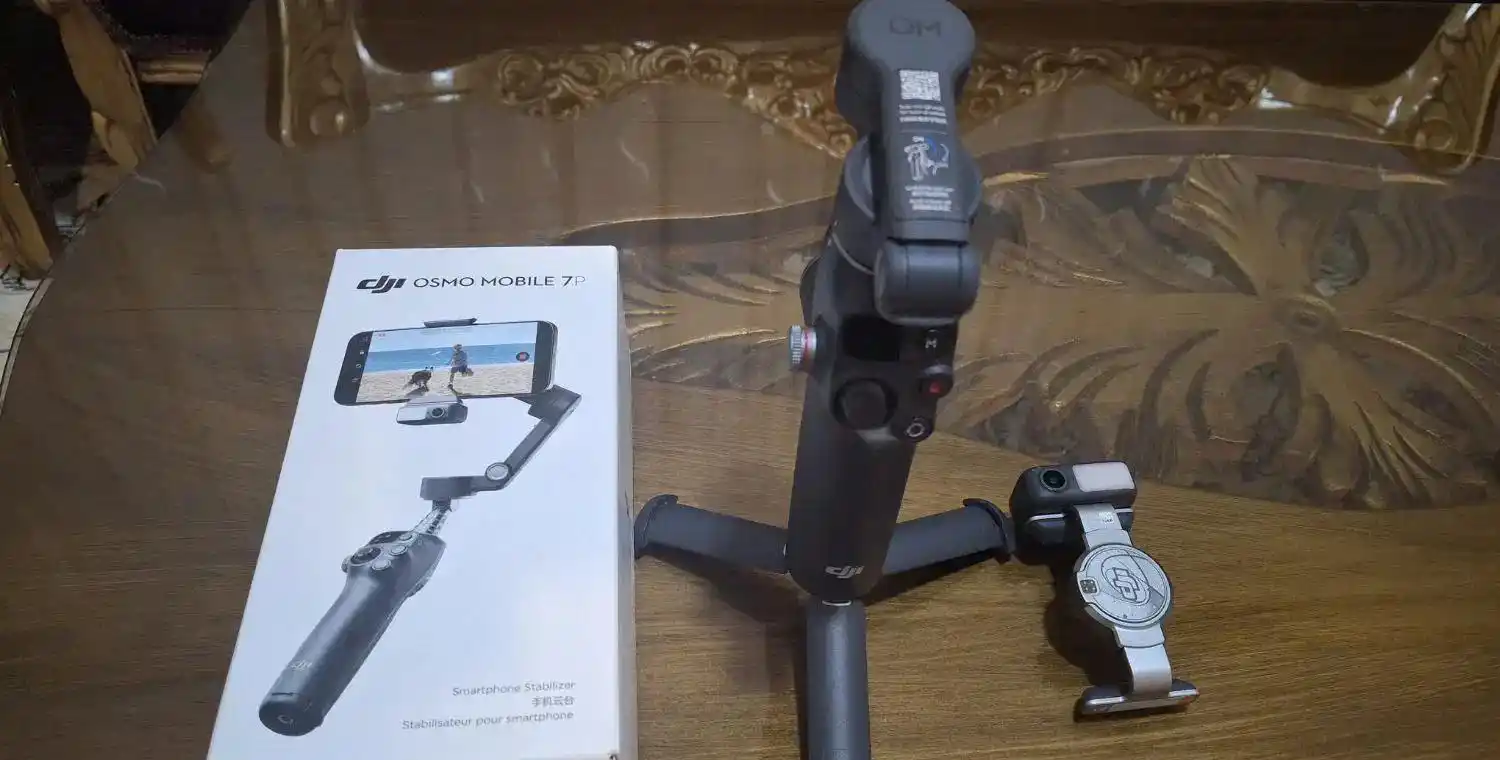 DJI Osmo Mobile 7 Pro - گیمبال موبایل حرفهای دست دو