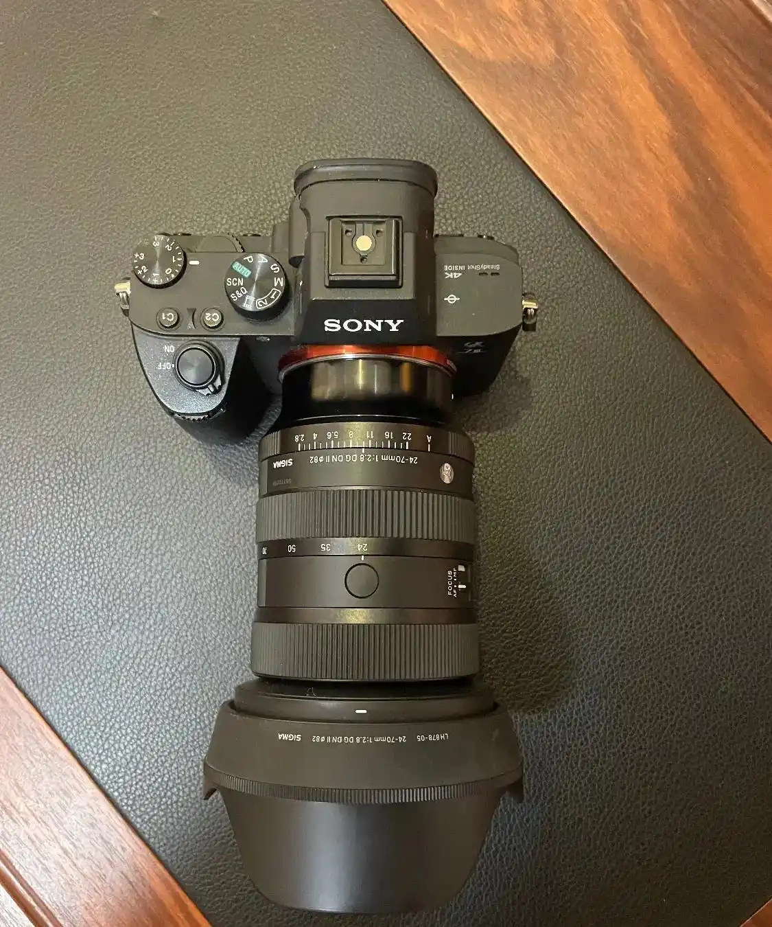 دوربین alpha7III همراه لنز 24-70 سیگما2/8 دست دو