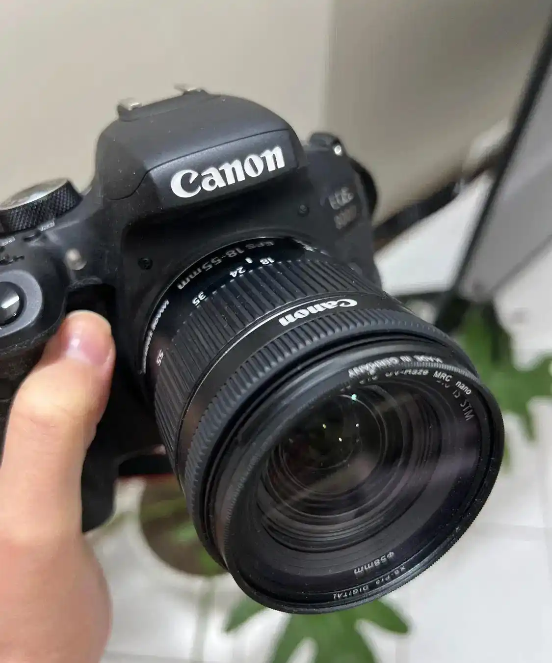 دوربین 800d کنون دست دو