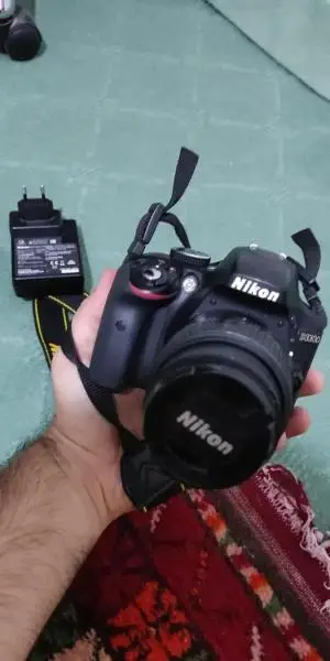 دوربین حرفه ای نیکون | Nikon D3300+18-55 دست دوم