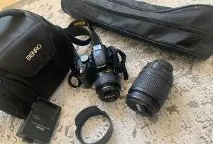 دوربین حرفه ای نیکون | Nikon D3300+18-55 دست دوم