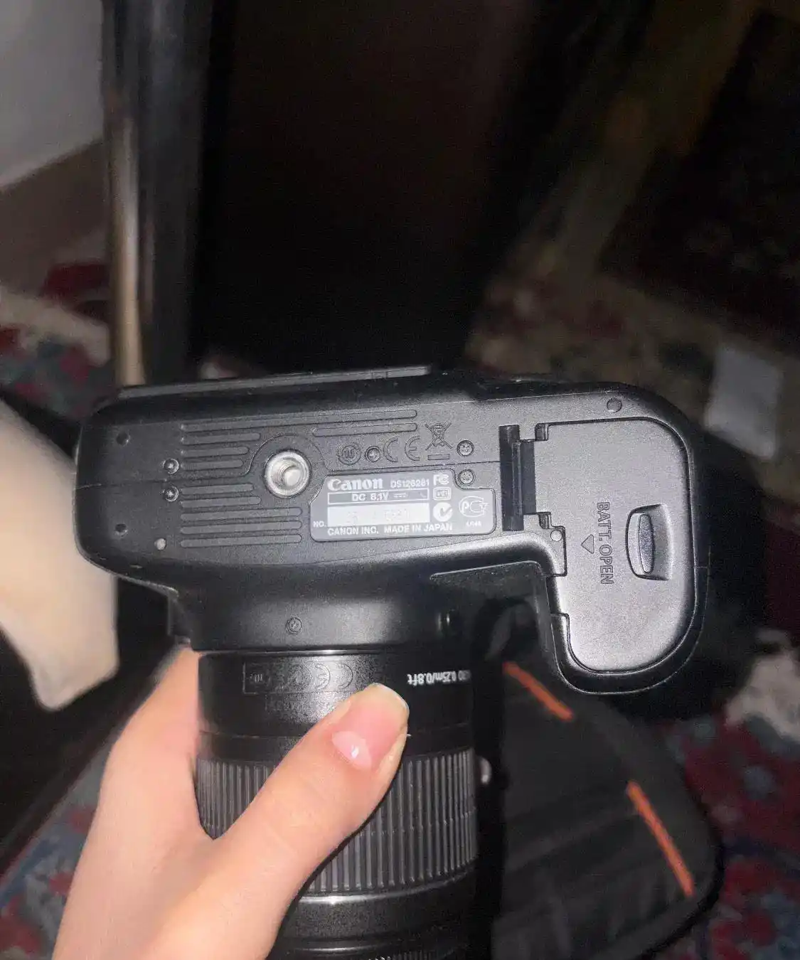 دوربین canon Eos D60 دست دو