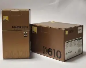 دوربین نیکون D610 به همراه لنز 24-120 دست دوم