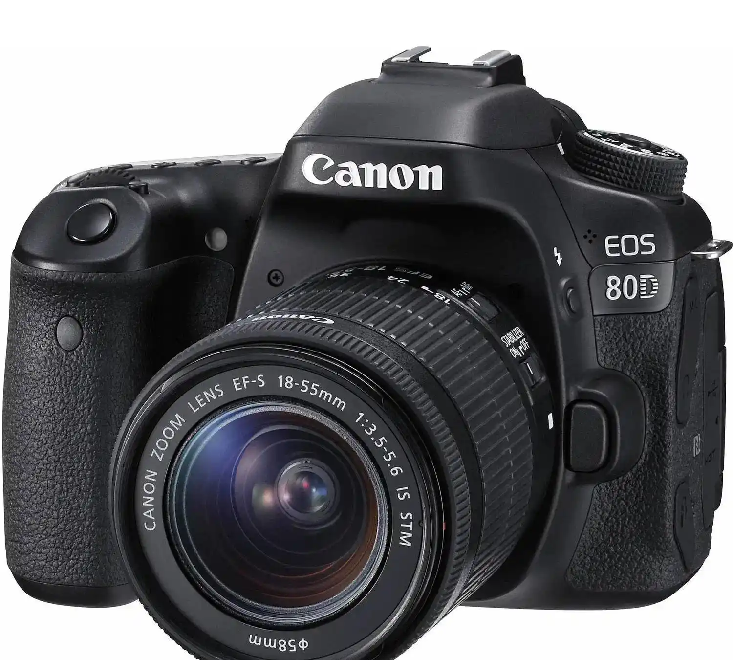 دوربین کنون 80D با لنز 18-135 و لوازم کامل دست دو