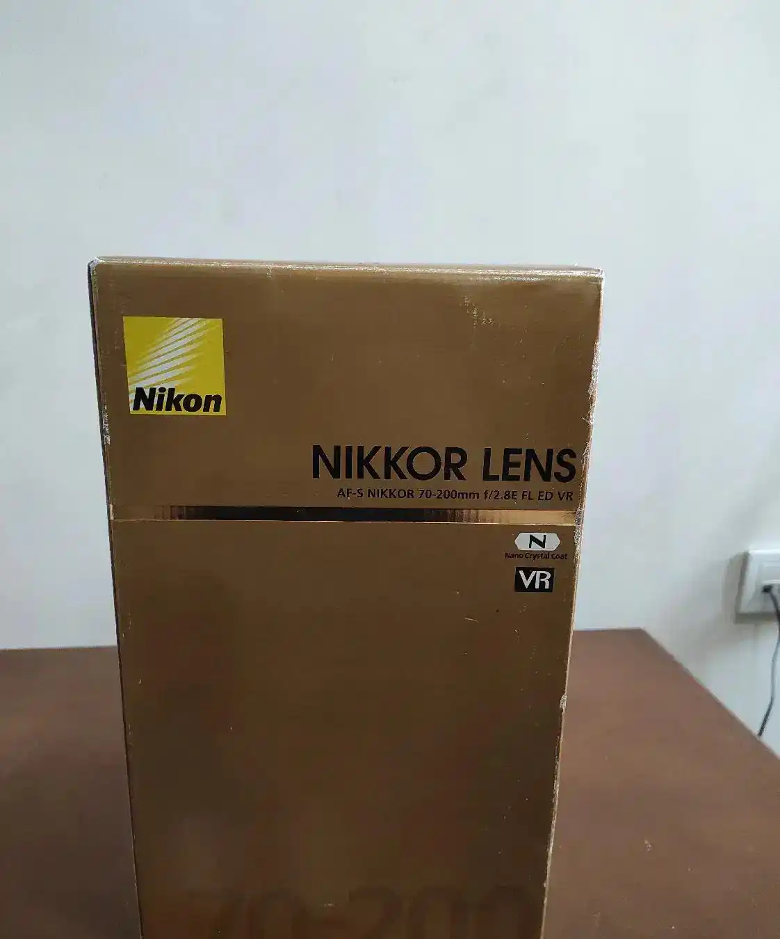 لنز نیکون 200-70  NIKON FL دست دو