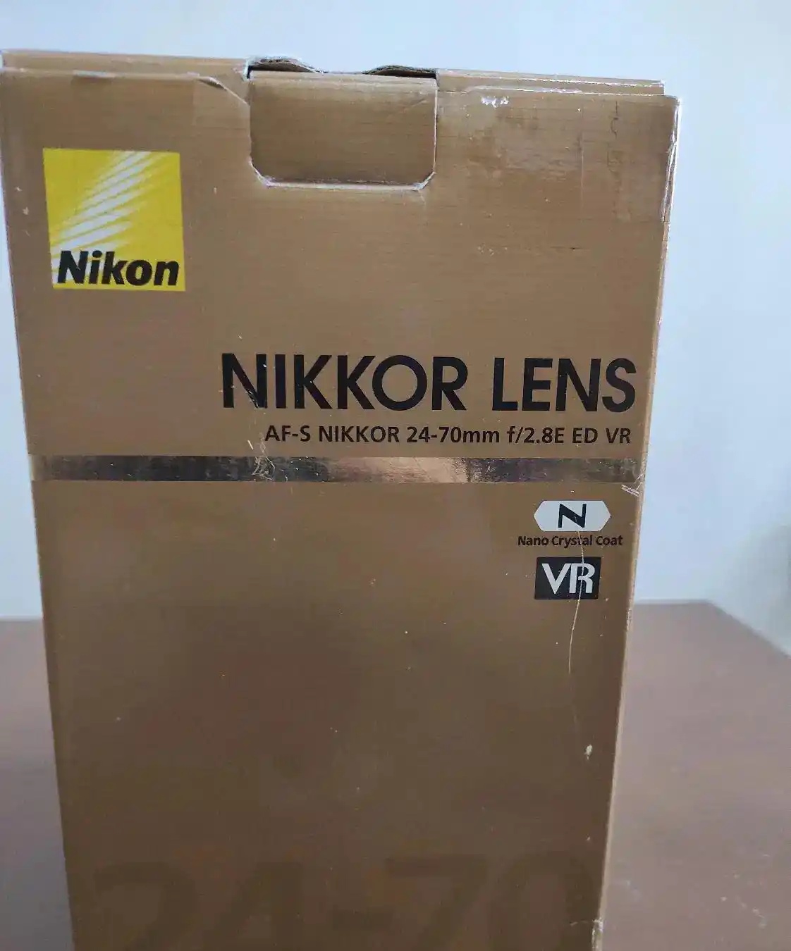 لنز نیکون 70-24  NIKON VR دست دو