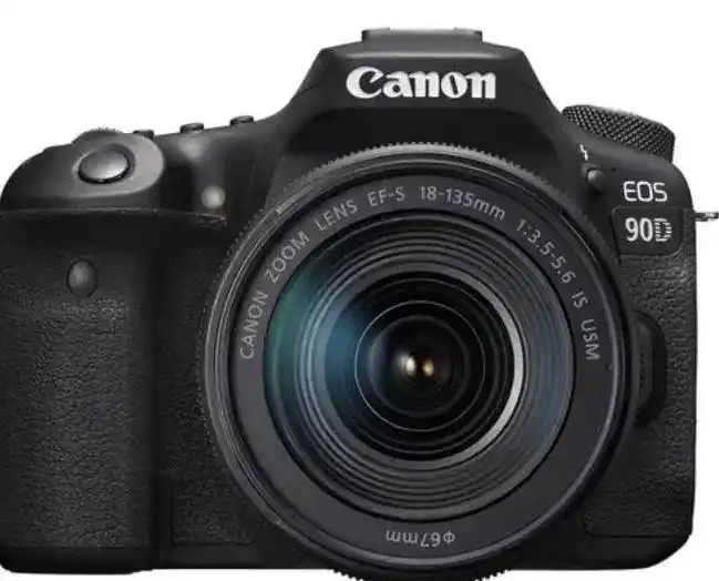دوربین کنونcanon 90d  eos دست دو