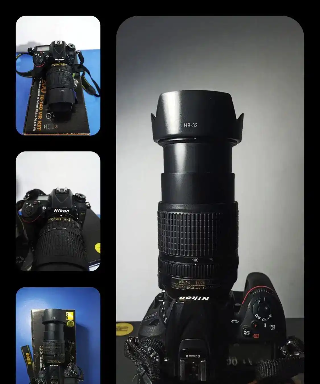 Nikon D7200 دست دو