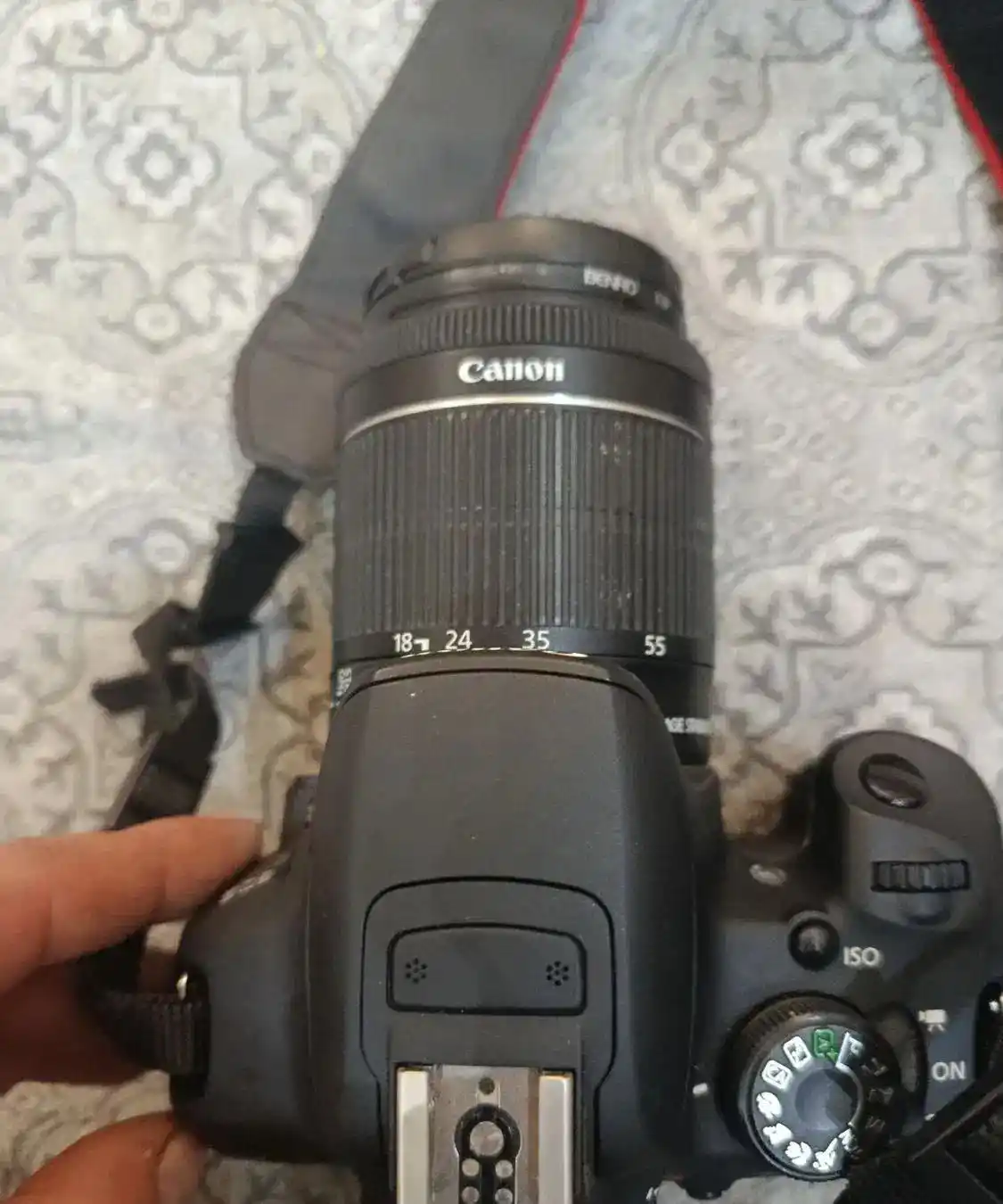 دوربین کنون 700 d در حد نو دست دو