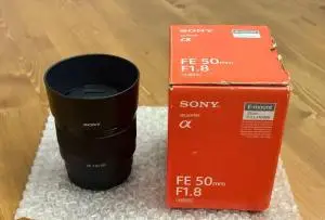 لنز حرفه‌ای سونی | Sony 50mm F1.8 دست دوم