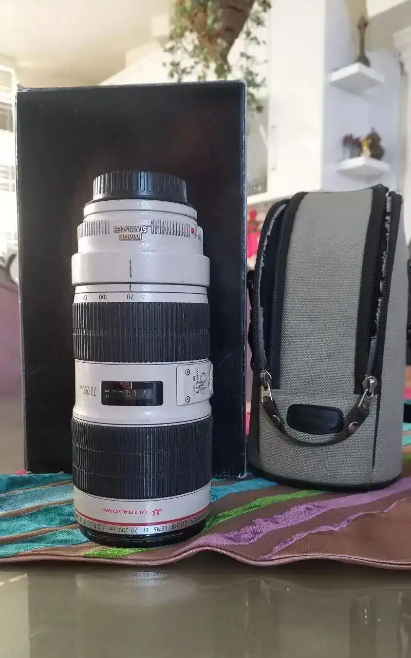 لنز 70/200 کنون تایپ 2 اف 2/8 دست دو