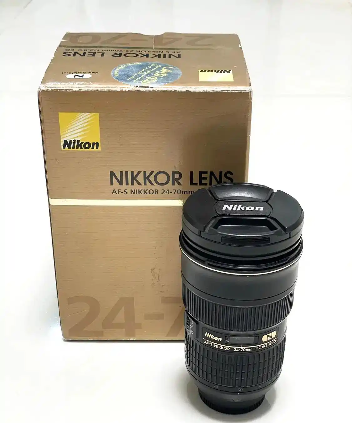 لنز ۲۴-۷۰ f2.8 nikon دست دو