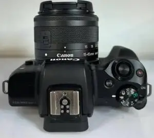 cannon m50 mark ll lens 15.45 دست دوم