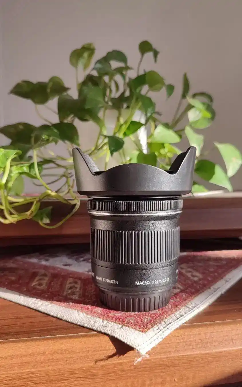 لنز واید ۱۰-۱۸ کنون در حد نو دست دو