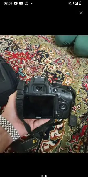 دوربین حرفه ای نیکون | Nikon D3200+18-55MM دست دوم