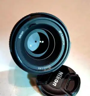 لنز دوربین نیکون AF-S NIKKOR 50mm f/1.8G دست دوم