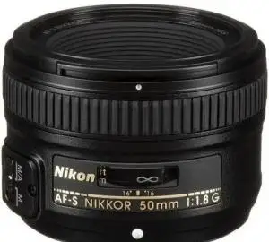 لنز 50mm af-s nikkor 1.8g دست دوم