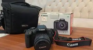 دوربین canon مدل 750D با لنز 135-18 دست دوم