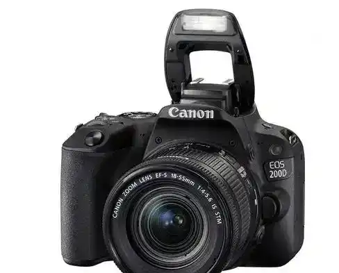 دروبین حرفه ای کنون Canon 200 D با تمام تجهیزات دست دو
