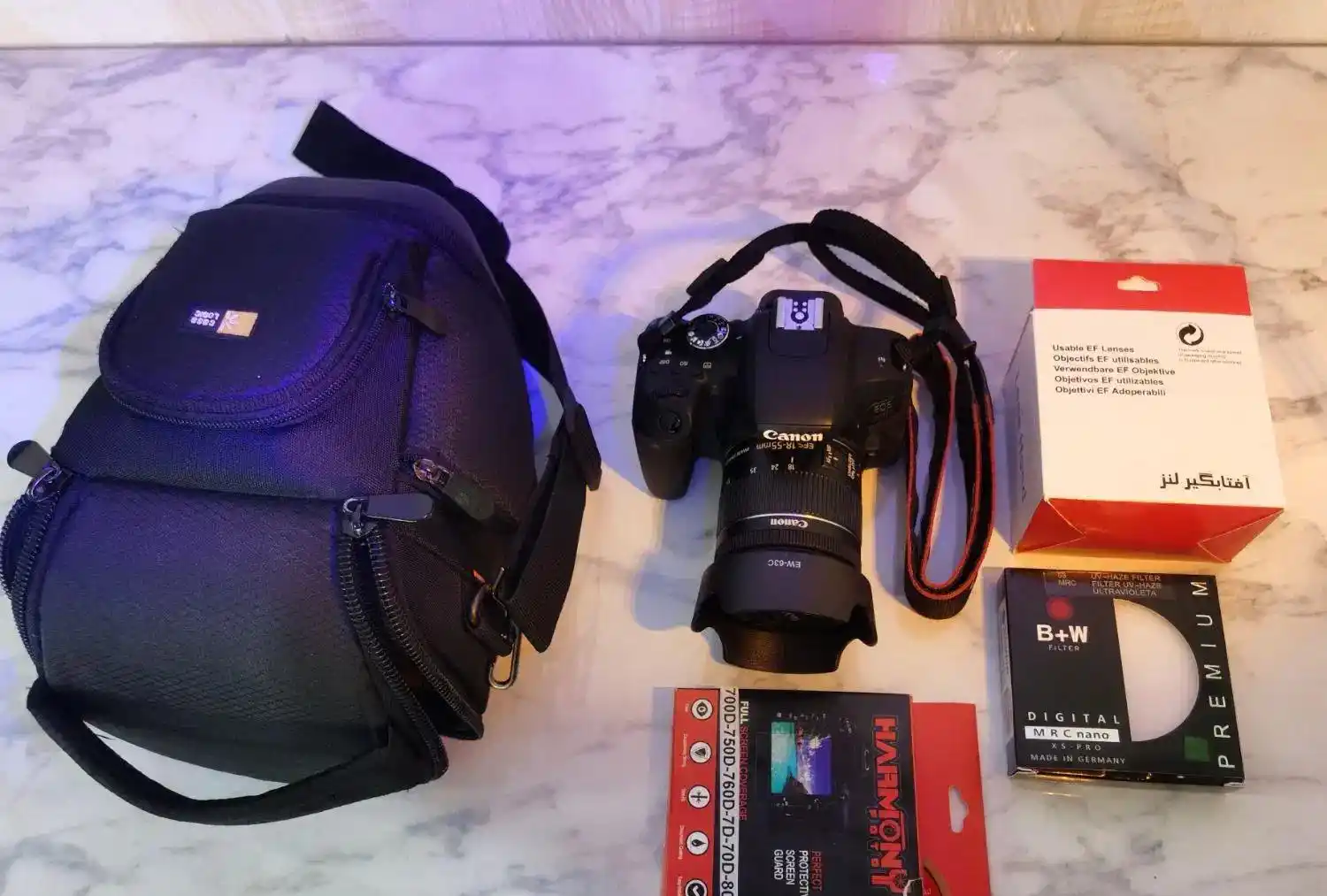 دوربین کنون canon 800d دست دو