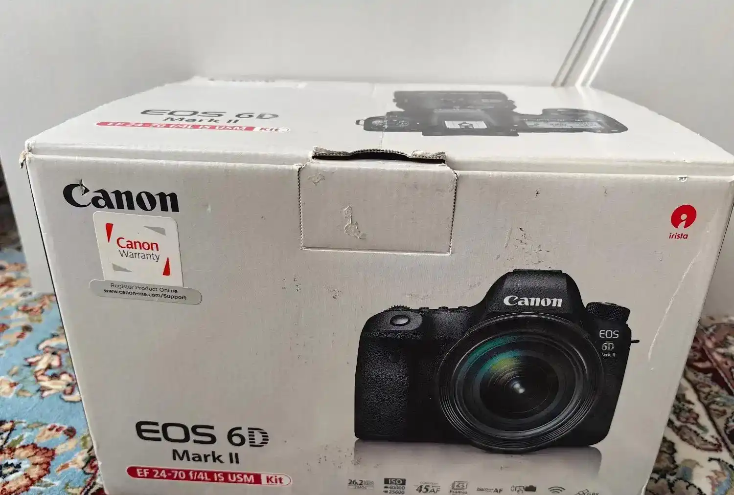 دوربین عکاسی کانن  6D Mark II DSLR Camera دست دو