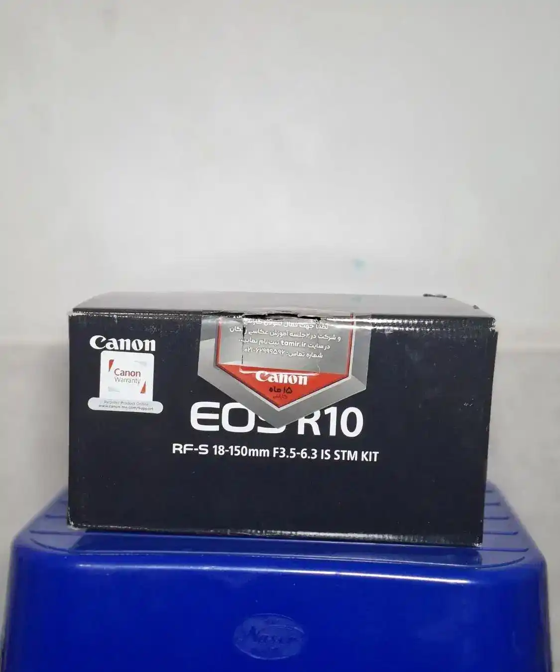 کنونR10+لنز18/150کاملا فول پک ۵۰۰۰شات تمیز دست دو