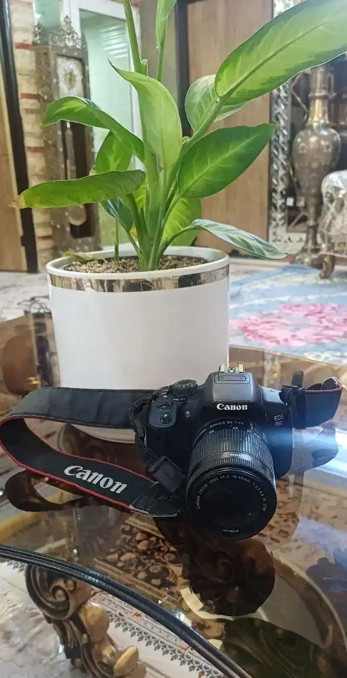 دوربین Canon. d700 دست دو