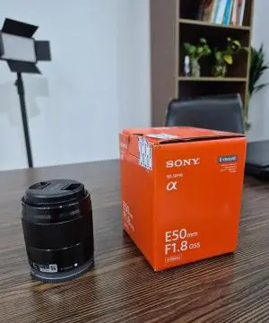 «لنز 50mm f/1.8 sony دست دوم