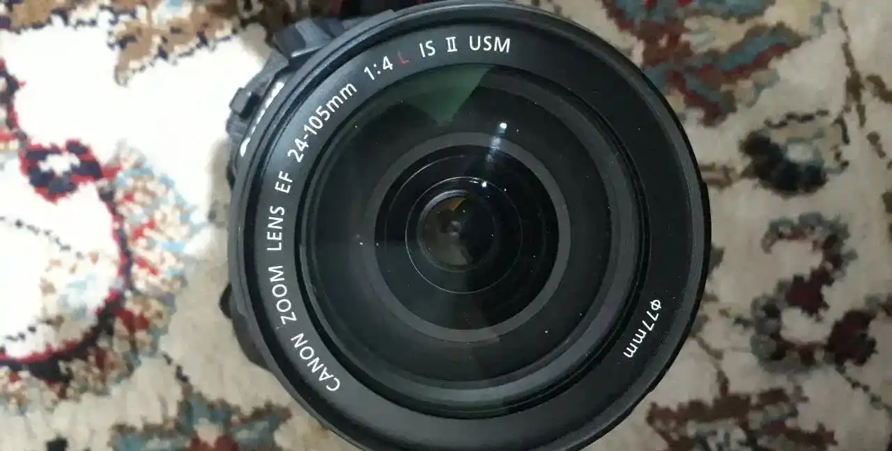 لنز 24.105canon دست دو