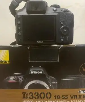 دوربین حرفه ای نیکون  | Nikon D3300+18-55mm دست دوم
