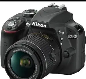 دوربین حرفه ای نیکون  | Nikon D3300+18-55mm دست دوم