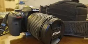دوربین حرفه ای نیکون  | Nikon D3300+18-55mm دست دوم