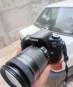 دوربین عکاسی و فیلمبرداری 77dکنون دست دوم