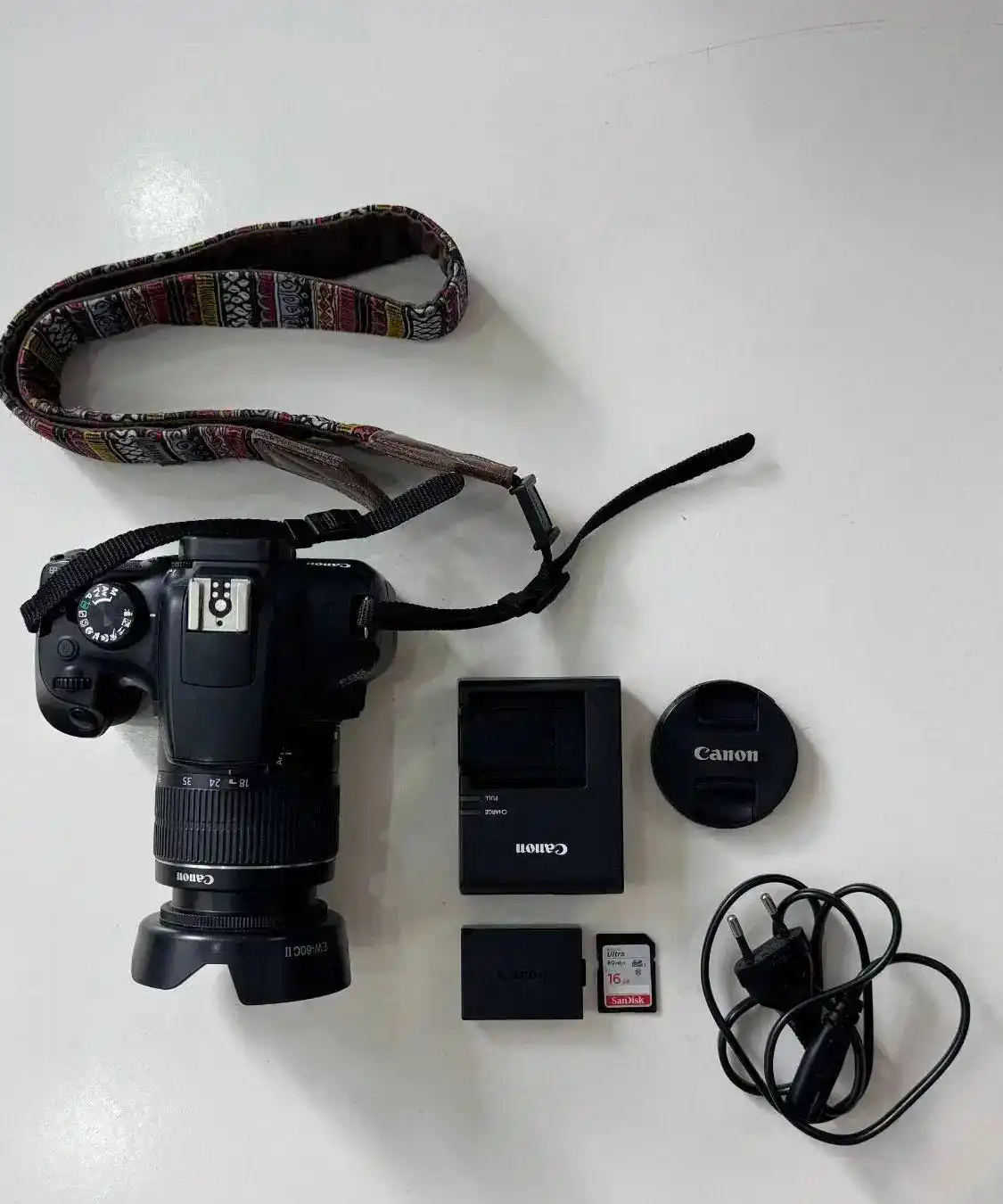 دوربین کنون 1300d کم کار دست دو