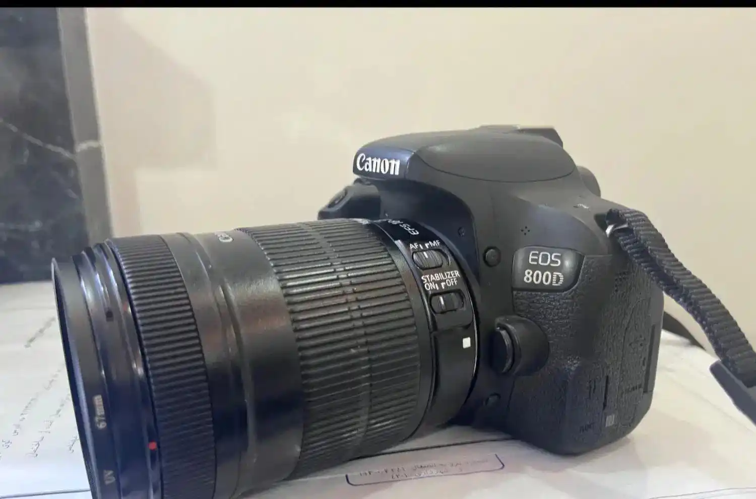 کانن 800D لنز ۱۸-۱۳۵ IS دست دو