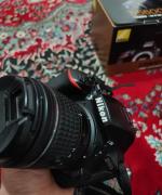 دوربین نیکون D5600 + 18-55mm بدنه دست دوم