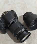 دوربین کانن EOS 750D + 18-55mm f/3.5-5.6 IS STM دست دوم