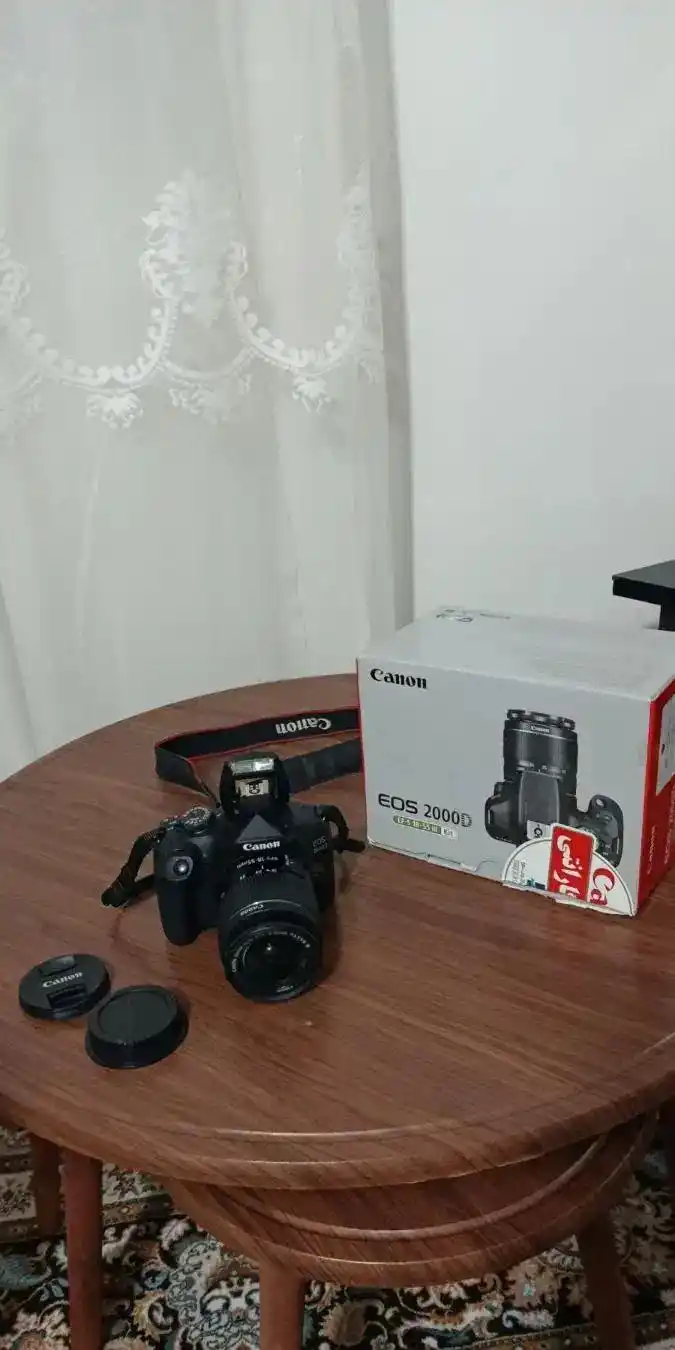فروش دوربین کانن 2000d در حد نو دست دو