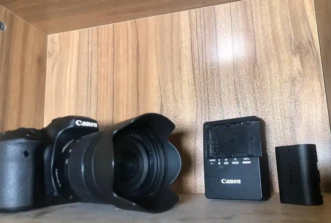 دوربین کنون 80d دست دو