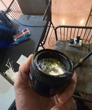 لنز 85mm نیکون دست دوم