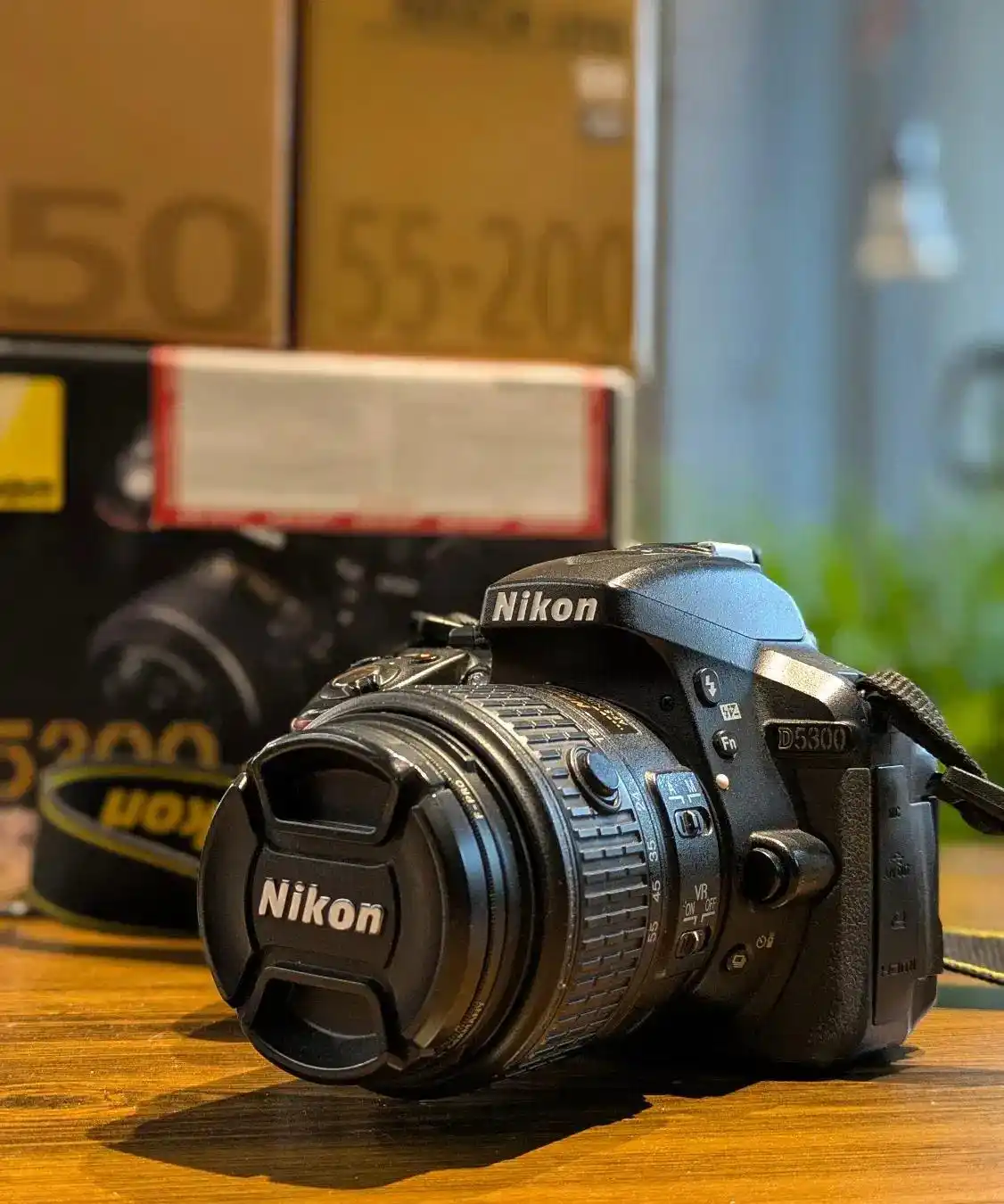 D5300 18-55 Kit 55-200 VR G 50 f 1.4 G دست دو