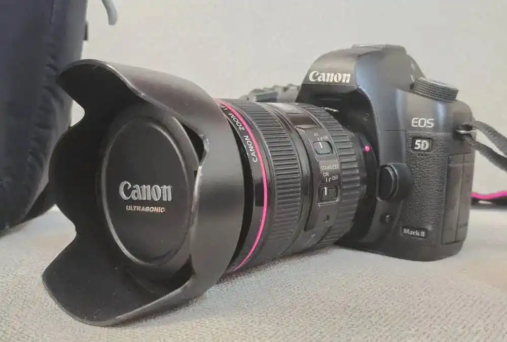 دوربین canon 5d mark ll دست دو